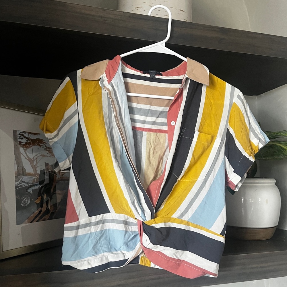 Madison Stripped Top